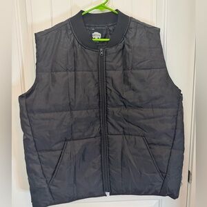 Buffalo Charcoal Quilted Vest men’s large B